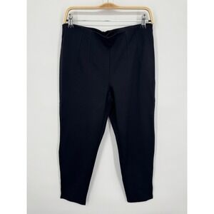 NWT 41 Hawthorn High Rise pull-on Ponte Skinny Pant Women's Large Black Stretch